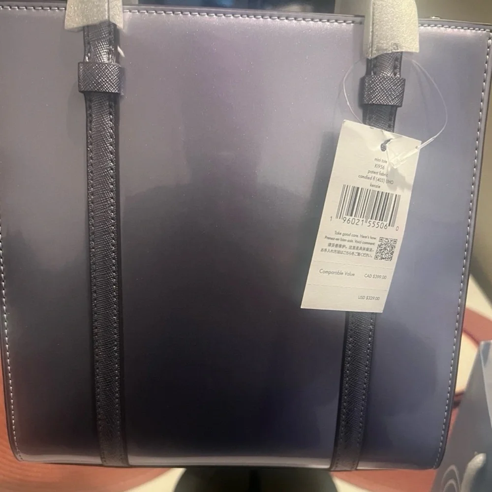 Kate Spade Patent Leather Kenzie Mini Tote (NWT, includes branded dust bag) - Picture 2 of 7